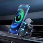 هولدر و شارژر وایرلس Mcdodo CH-1600 15W ا Mcdodo CH-1600 Dual Coils Wireless Charger Car Mount