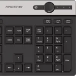 کیبورد بی سیم KingStar KB92W ا KingStar KB92W Wireless Keyboard