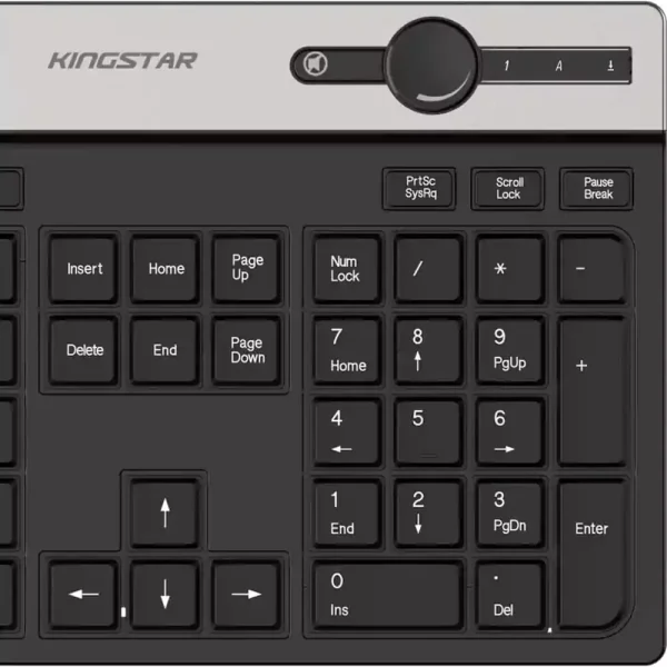 کیبورد بی سیم KingStar KB92W ا KingStar KB92W Wireless Keyboard