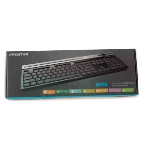 کیبورد بی سیم KingStar KB92W ا KingStar KB92W Wireless Keyboard