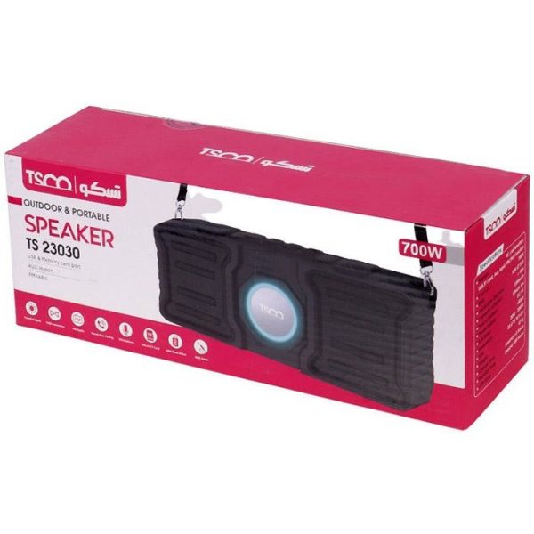اسپیکر بلوتوثی قابل حمل تسکو مدل TS 23030