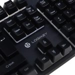 کیبورد گیمینگ با سیم لاجی کی مدل K210