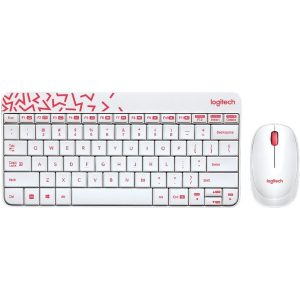 کيبورد و ماوس بي‌سيم لاجيتک مدل MK240