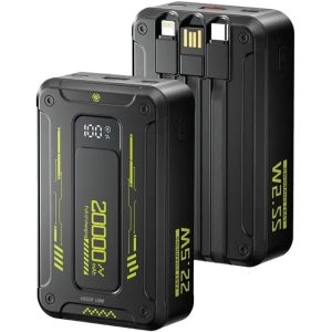 اوربانک گرین لاین (Green Lion) مدل Xtreme 20 ظرفیت 20000 میلی‌آمپرساعت