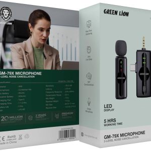 میکروفون ۳ در ۱ یقه ای گرین لاین مدل GM-79X