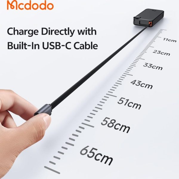 پاوربانک مک دودو مدل MC-386 ظرفیت ۱۰ هزار میلی آمپر فست شارژ ۲۲.۵ وات