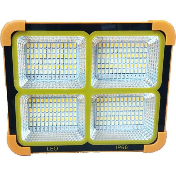 پروژکتور سیار شارژی و پاور بانک خورشیدی Keyang KY-200W