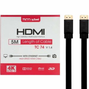 کابل HDMI تسکو مدل TC 74 طول ۵ متر
